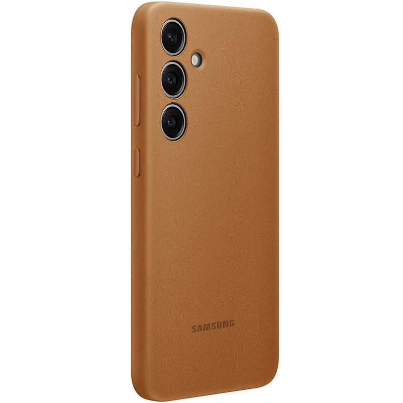Кожаный чехол Leather Case Premium для Samsung Galaxy S24+ – Brown. Фото 2 из 3