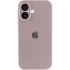 Чохол Silicone Case з захистом камери на Apple iPhone 16 Plus – Сірий / Lavender. Фото 6 з 8