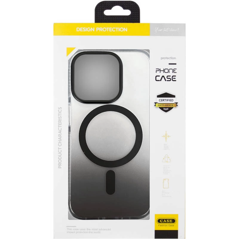 Чехол Phantom из MagSafe для Apple iPhone 16 Pro Max – Black. Фото 4 из 5