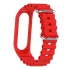 Ремінець Ocean Band для Xiaomi Mi Band 9/8 – Червоний / Red. Фото 3 з 8
