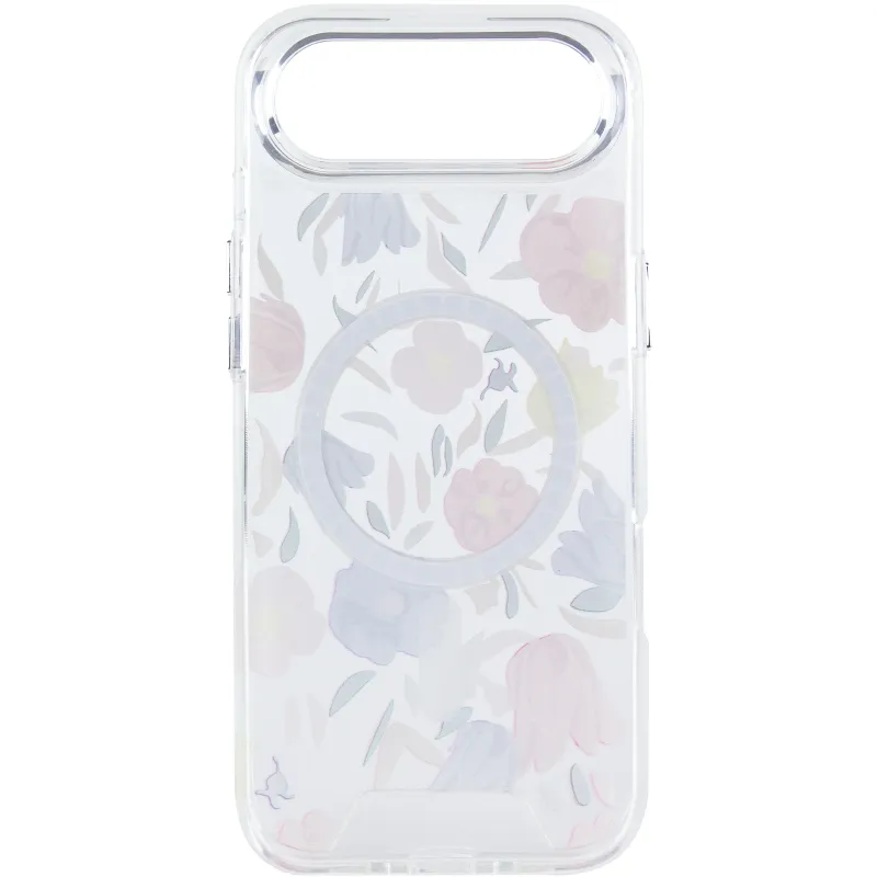 TPU+PC чохол Clear Garden with MagSafe для Apple iPhone 17 Air (6.5") – Tropical Art. Фото 4 з 6