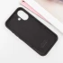 Чохол Silicone Case з закритим низом на Apple iPhone 16 Plus – Чорний / Black. Фото 3 з 7