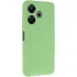 Чехол Silicone Case Lakshmi Premium з закритою камерою на Xiaomi Poco M6 4G – Мятный / Mint. Фото 1 из 8