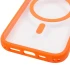 Чохол TPU GETMAN Moon Clear with MagSafe для Apple iPhone 17 (6.3") – Orange. Фото 6 з 6