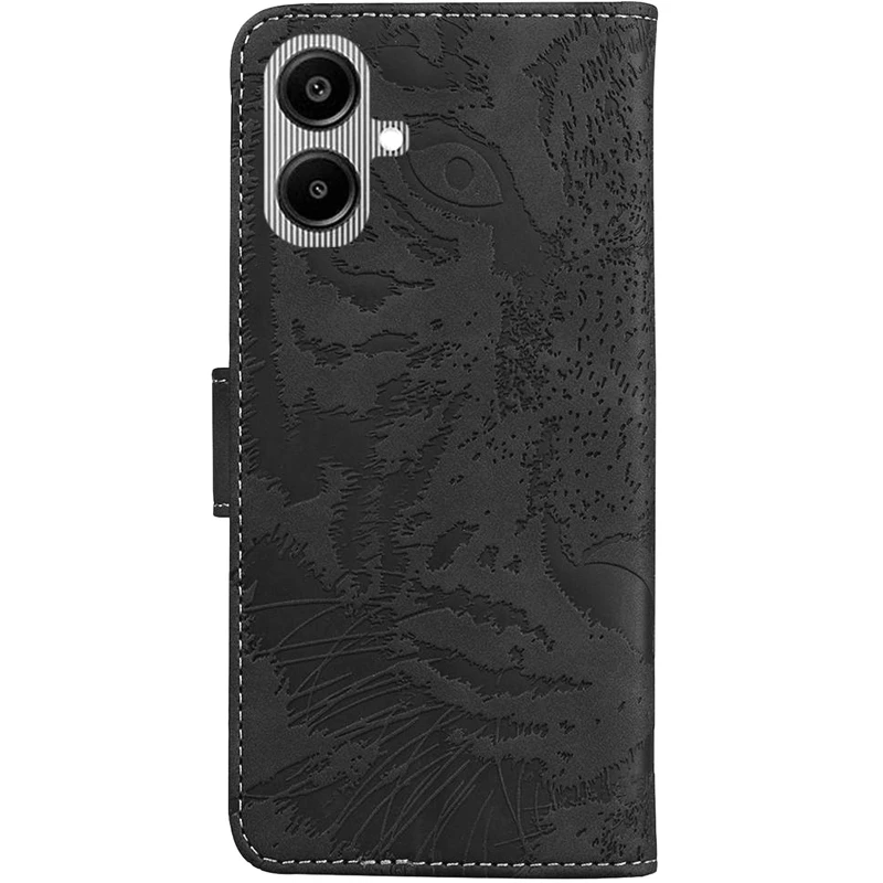 Шкіряний чохол-книжка Tiger для Samsung Galaxy A07 – Black. Фото 2 з 7