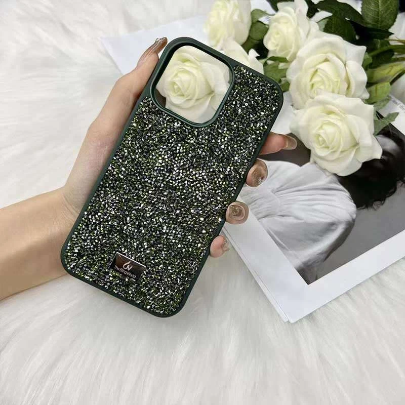 

TPU чохол Bling World Rock Diamond на Apple iPhone 13 Pro (6.1") (Зелений)