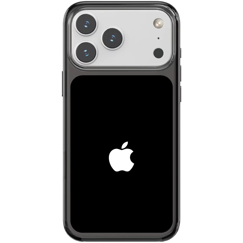 Clear Case with MagSafe and Animation для Apple iPhone 17 Pro (6.3") – Black. Фото 1 з 3