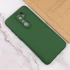 Цветной силиконовый чехол GETMAN с закрытой камерой на Xiaomi Redmi Note 8 Pro – Зеленый / Dark green. Фото 4 из 4