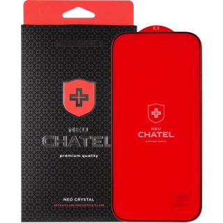 Захисне 3D скло NEU Chatel Crystal на Apple iPhone 17 Pro (6.3") фото 1 з 2