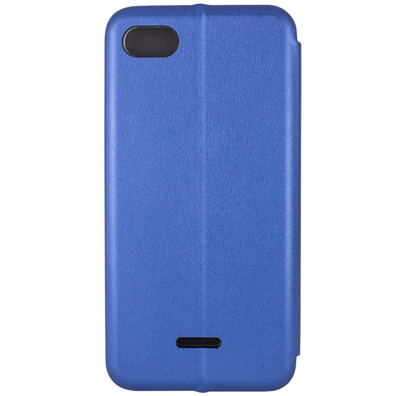 Чохол-книжка класичний на Xiaomi Redmi 6A – Синій. Фото 6 з 6