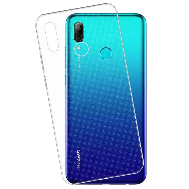 Ультратонкий силіконовий чохол 1мм на Huawei P Smart+ (nova 3i) – Безбарвний (прозорий). Фото 3 з 5