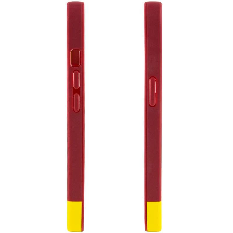 Двухцветный чехол Bichromatic для Apple iPhone 7 plus / 8 plus – Brown burgundy / Yellow. Фото 4 из 5