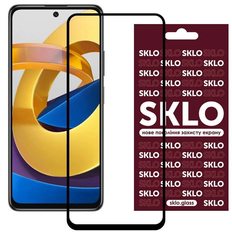 

Захисне 3D скло SKLO на Xiaomi Poco M4 Pro 4G