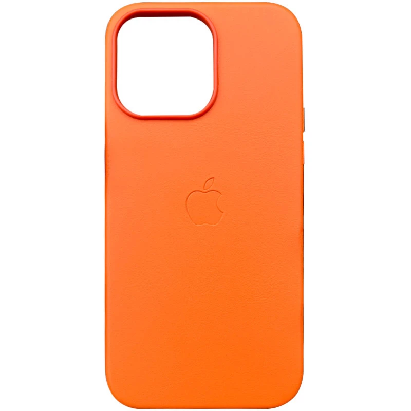 

Шкіряний чохол Silicone Case Premium з MagSafe and Animation на Apple iPhone 14 Pro (6.1") (Orange)