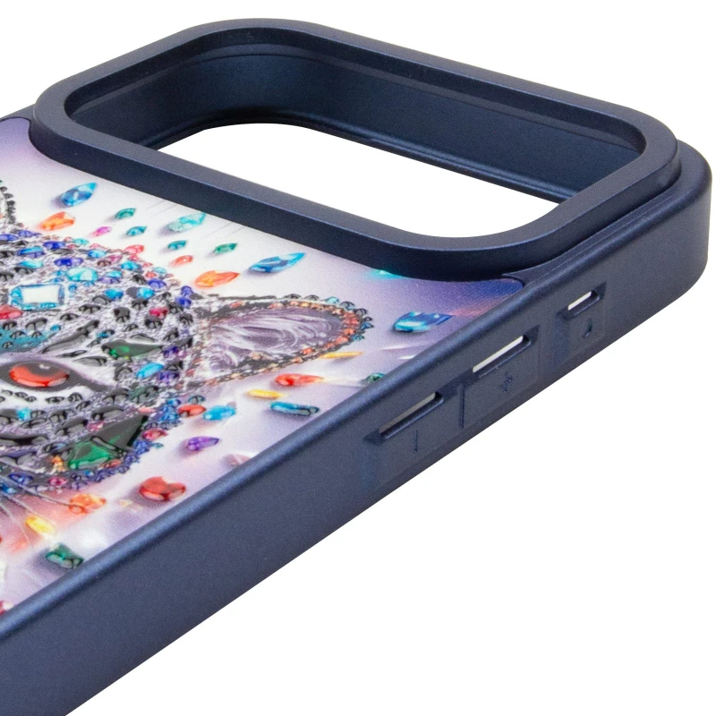 Чохол TPU+PC Crystal Hunt with MagSafe для Apple iPhone 17 Pro (6.3") – Blue. Фото 7 з 8