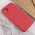 Кольоровий силіконовий чохол із захистом камери на Apple iPhone 11 Pro (5.8") – Червоний / Camellia. Фото 4 з 4