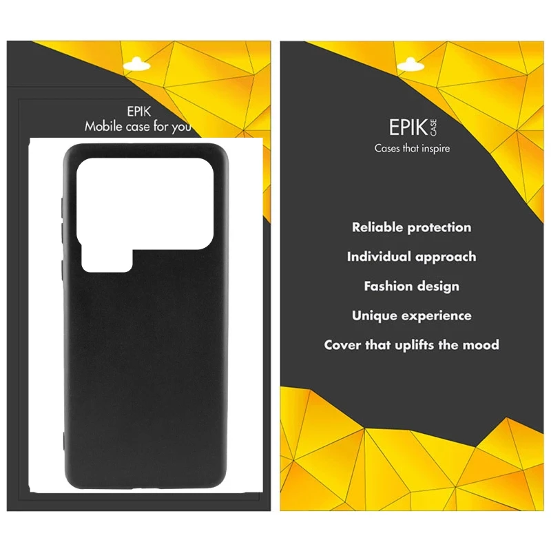 Чорний силіконовий чохол Epik на Xiaomi 17 Pro – Чорний. Фото 2 з 2