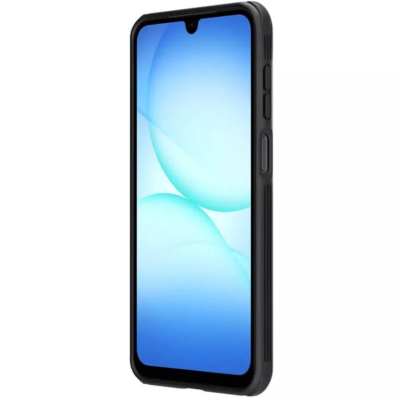 Карбована накладка Nillkin Pro зі шторкою для камери на Samsung Galaxy A17 4G/5G – Black. Фото 4 з 5