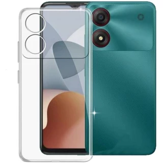 Ультратонкий силиконовый чехол 1,5 мм с защитой камеры для ZTE Blade A34 4G фото 1 Ультратонкий силиконовый чехол 1,5 мм с защитой камеры для ZTE Blade A34 4G фото 1 из 1