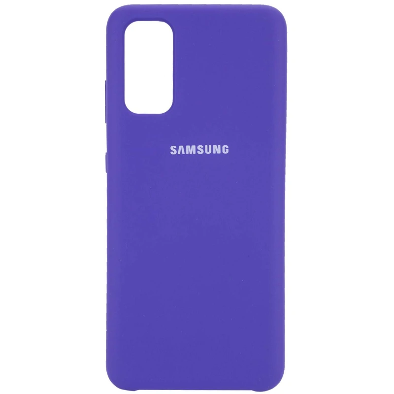 

Чехол Silicone Case для Samsung Galaxy S20 (Фиолетовый / Purple), Фіолетовий / purple