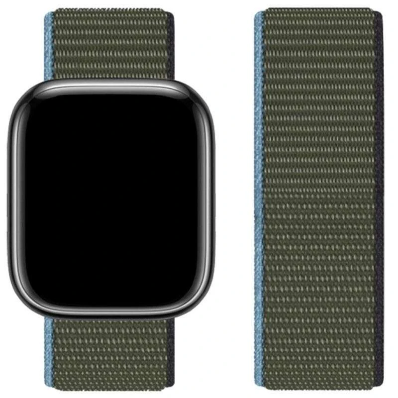 

Ремінець Hoco WA02 Original series Apple watch (38/40/41mm) (Dark Olive Green)