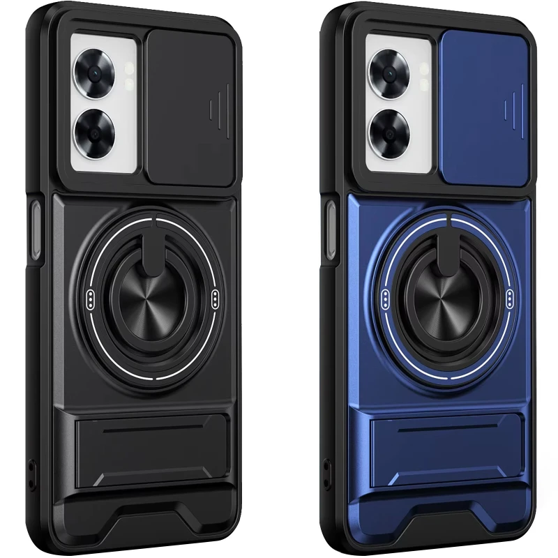 Ударостійкий чохол Camshield StandRing case для Oppo A5x фото 1 з 1