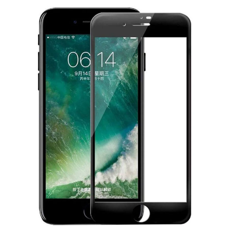 

Кольорове 3D скло Mocoson на Apple iPhone SE (2020) (Чорний)