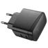 СЗУ Hoco CS62A Bright PD45W (2USB-C) – Black. Фото 3 из 6