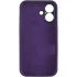 Чохол Silk Full Camera Protective (AA) NO LOGO для Apple iPhone 17 (6.3") – Фіолетовий / Elderberry. Фото 6 з 8