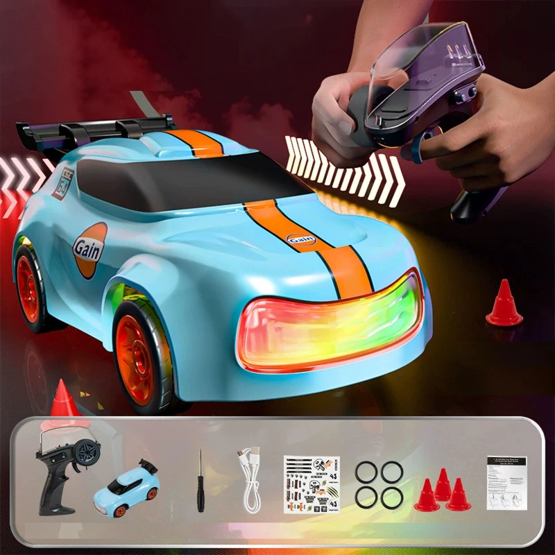 Дріфт-машина на радіокеруванні SHT K13 (1:64) Rally Car 2.4G – White. Фото 3 з 6