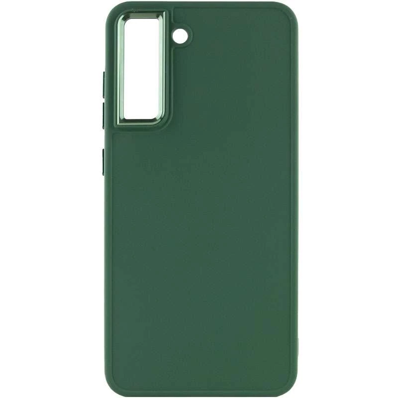 TPU чохол Bonbon з металевими кнопками на Samsung Galaxy S23+ – Зелений / Army green. Фото 4 з 12