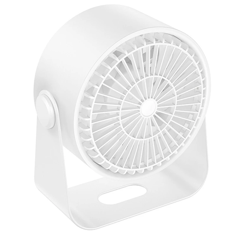 Настільний вентилятор Hoco HX66 desktop circulating fan 3000 mAh – White. Фото 6 з 8