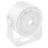 Настільний вентилятор Hoco HX66 desktop circulating fan 3000 mAh – White. Фото 6 з 8
