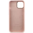 Чехол Silicone Case с металлическими кнопками для Apple iPhone 14 (6.1") – Розовый / Chalk Pink. Фото 5 из 9