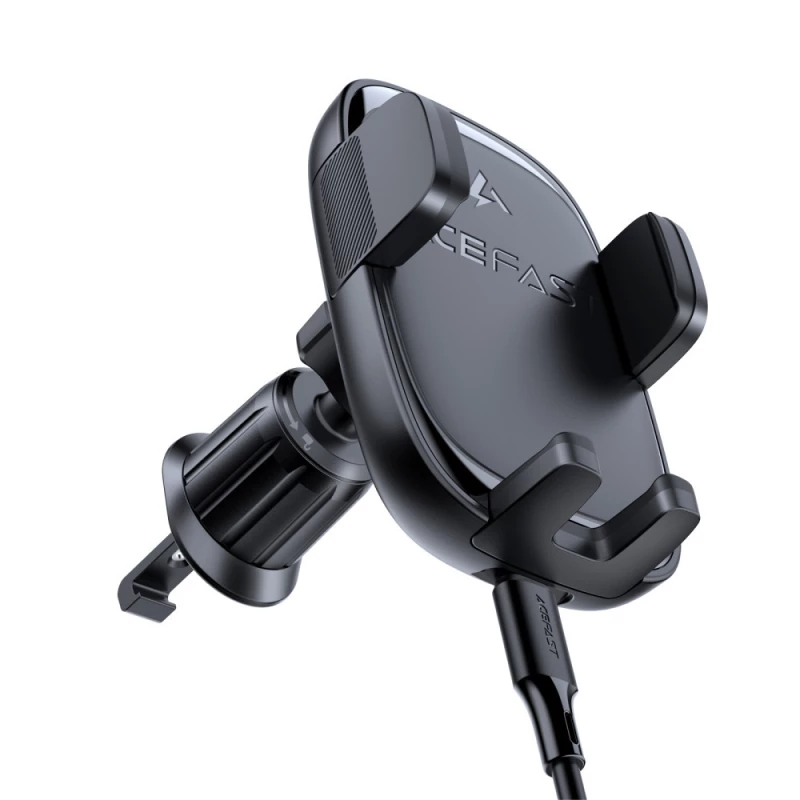 Автотримач з БЗП Acefast D48 Air Vent – Black. Фото 3 з 6