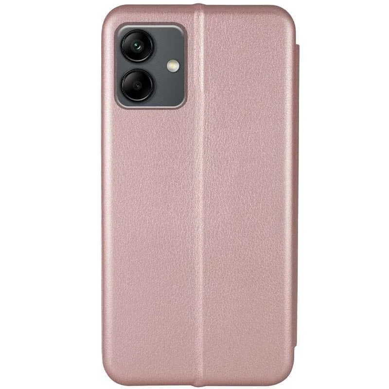 Чохол-книжка класичний на Samsung Galaxy A04e – Rose Gold. Фото 2 з 3