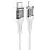 Дата кабель Hoco U111 Discovery Edition Type-C to Lightning 20W (1.2m) – Grey. Фото 1 из 4