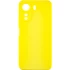 Чохол Silicone Case Lakshmi Premium з закритою камерою на Xiaomi Redmi 13C – Жовтий / Yellow. Фото 1 з 15