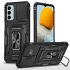 Ударопрочный чехол Square Ring c шторкой на камеру для Samsung Galaxy M13 4G – Черный / Black. Фото 2 Ударопрочный чехол Square Ring c шторкой на камеру для Samsung Galaxy M13 4G – Черный / Black. Фото 2 из 6