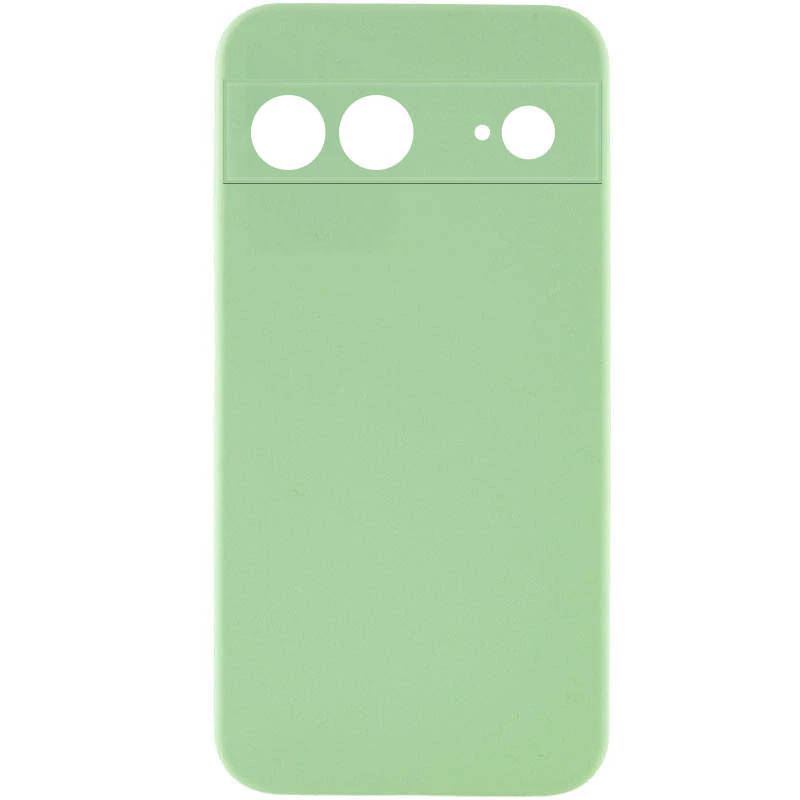 

Чехол Silicone Case Lakshmi Premium з закритою камерою на Google Pixel 7 (Мятный / Mint), М'ятний / mint