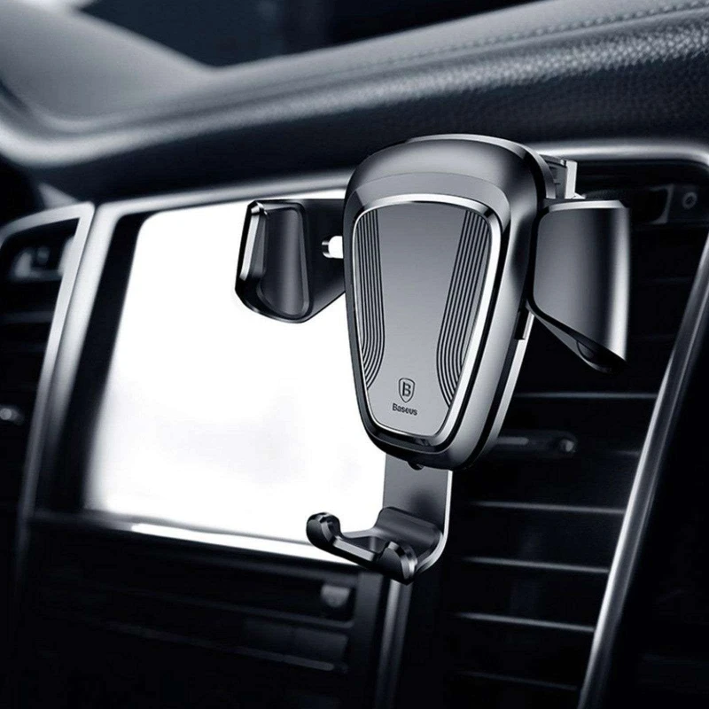 Автотримач Baseus Gravity Car Mount – Чорний. Фото 6 з 8