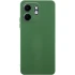 Кольоровий силіконовий чохол GETMAN із закритою камерою для Motorola Moto G55 – Зелений / Dark green. Фото 1 з 1