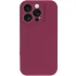 Чехол Silk Full Camera (AA) NO LOGO with Magnetic Fit для Apple iPhone 15 Pro Max (6.7") – Бордовый / Plum. Фото 2 из 4