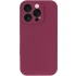 Чехол Silk Full Camera Protective (AA) NO LOGO для Apple iPhone 15 Pro (6.1") – Бордовый / Plum. Фото 3 из 7