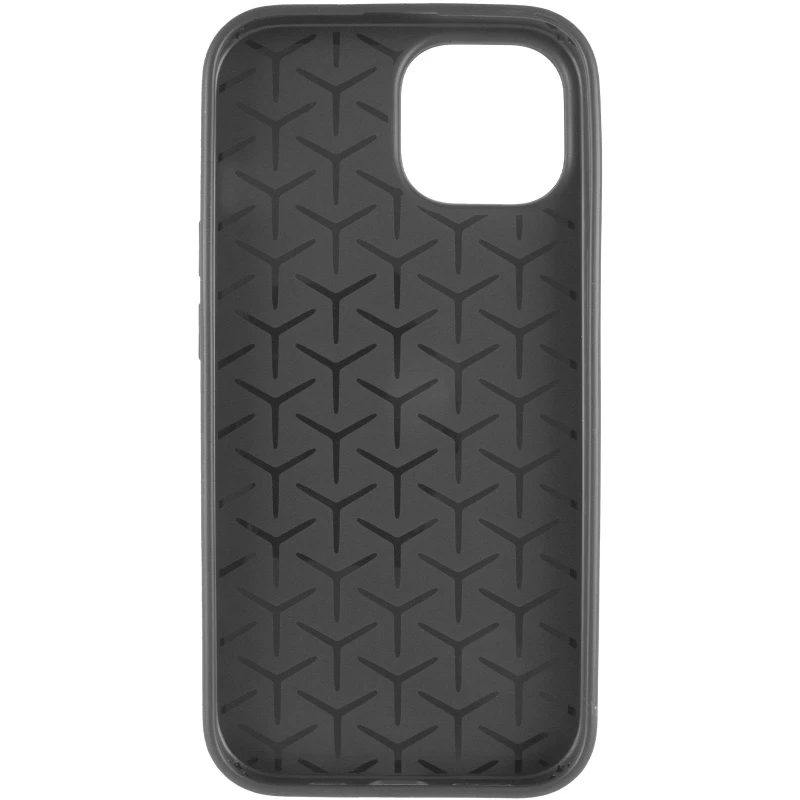 TPU чохол плетенка на Apple iPhone 15 (6.1") – Black. Фото 5 з 7