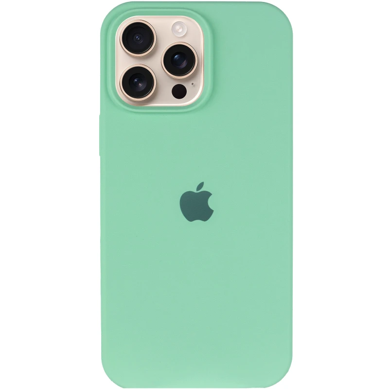 Чохол Silicone Case з закритим низом на Apple iPhone 13 Pro (6.1") – Зелений / Pistachio. Фото 4 з 11