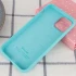 Чохол Silicone Case з закритим низом на Apple iPhone 11 Pro (5.8") – Бірюзовий / Marine Green. Фото 3 з 3