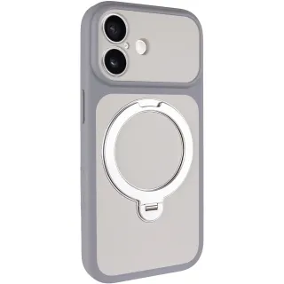 Чохол Ummi Full Camera with Magnetic Fit HQ Ring для Apple iPhone 17 (6.3") — Grey