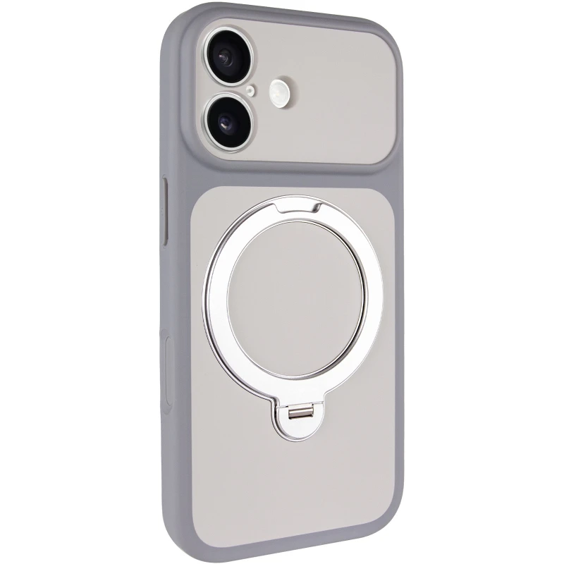 Чохол Ummi Full Camera with MagSafe HQ Ring для Apple iPhone 17 (6.3") – Grey. Фото 1 з 8