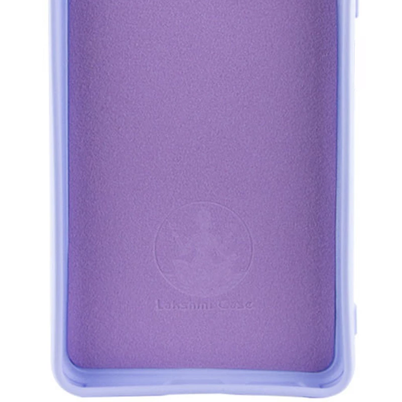 Чохол Silicone Case Lakshmi Plus з закритою камерою на Motorola Moto G75 – Бузковий / Dasheen. Фото 3 з 3